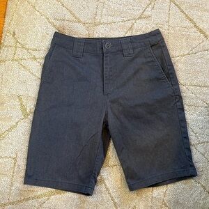 🇪🇸🐠O’Neill Standard Fit chino shorts gray flat front 28